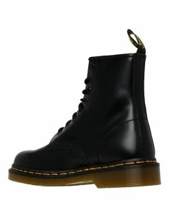 Dr Martens 8 Eye Smooth Black Combat Boot -Deals Shoes Store 176983210 3 720x928