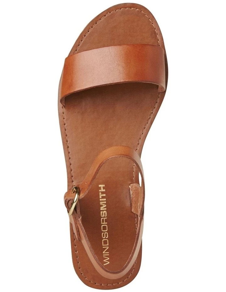 Windsor Smith Bondi Tan Leather Sandal 3 Windsor Smith Bondi Tan Leather Sandal - Image 3