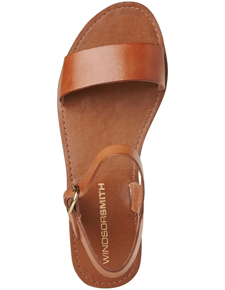 Windsor Smith Bondi Tan Leather Sandal 6 Windsor Smith Bondi Tan Leather Sandal - Image 6