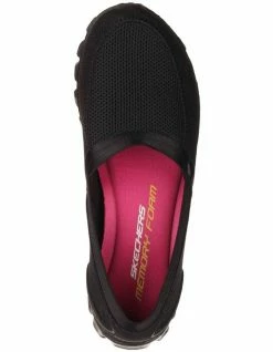 Skechers Ez Flex Take It Easy Black Slip on Sneaker -Deals Shoes Store 223792210 4 720x928