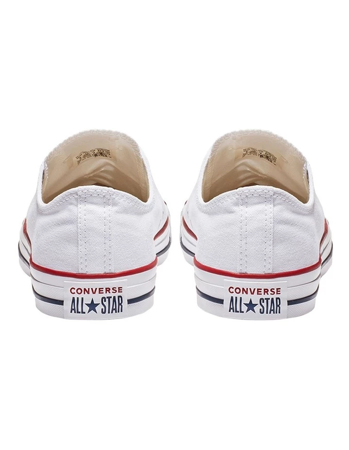 Converse Chuck Taylor All Star Optical White Canvas Low Top Sneaker 5 Converse Chuck Taylor All Star Optical White Canvas Low Top Sneaker - Image 5