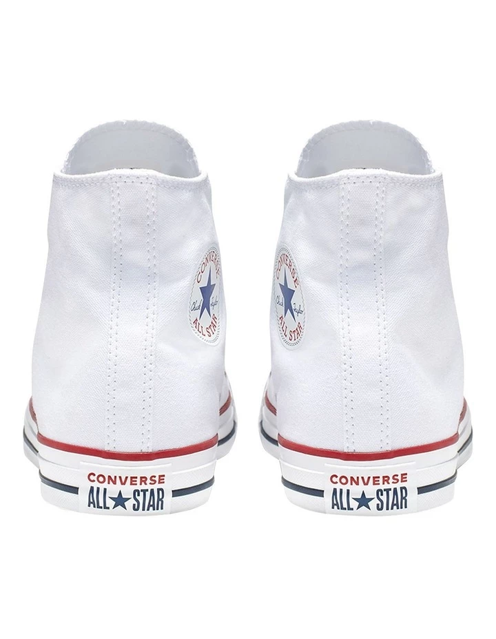 Converse Chuck Taylor All Star White High Top Sneaker 5 Converse Chuck Taylor All Star White High Top Sneaker - Image 5