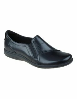 Planet Shoes Jemima Black Leather Flats -Deals Shoes Store 312131980 2 720x928