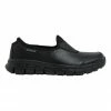 Skechers Relaxed Fit Sure Track Black Slip on Sneaker