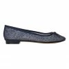 Alan Pinkus A.P.Too Twinkle Navy Silk Pump