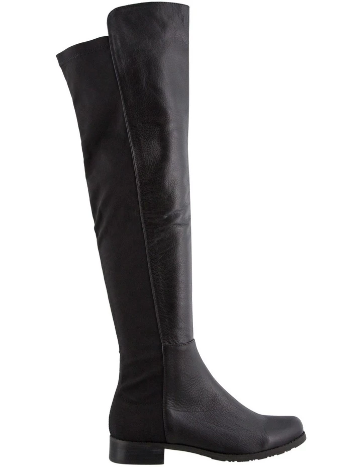 Tony Bianco Panache Black Luxe/Black Micro Stretch 1 Tony Bianco Panache Black Luxe/Black Micro Stretch