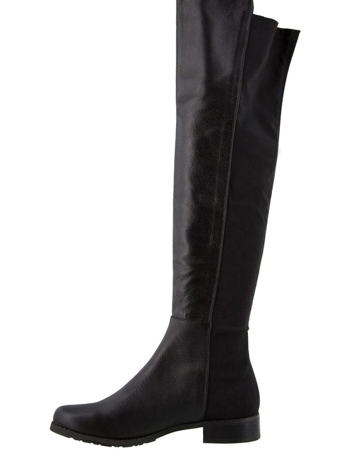 Tony Bianco Panache Black Luxe/Black Micro Stretch 7 Tony Bianco Panache Black Luxe/Black Micro Stretch - Image 7