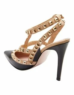 Pink Inc Saint Black Patent/Nude Pump -Deals Shoes Store 410194630 3 720x928