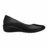 Hush Puppies Dylan Black Leather Pumps