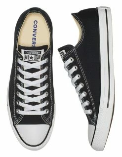 Converse Chuck Taylor All Star Black Canvas Low Top Sneaker -Deals Shoes Store 470331100 4 720x928