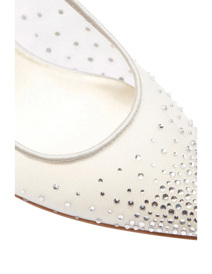 Alan Pinkus A.P.Too Spritz Silver Satin Pump 7 Alan Pinkus A.P.Too Spritz Silver Satin Pump - Image 7