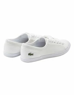 Lacoste Lancelle White Leather Lace-Up Sneaker -Deals Shoes Store 475508710 3 2 720x928