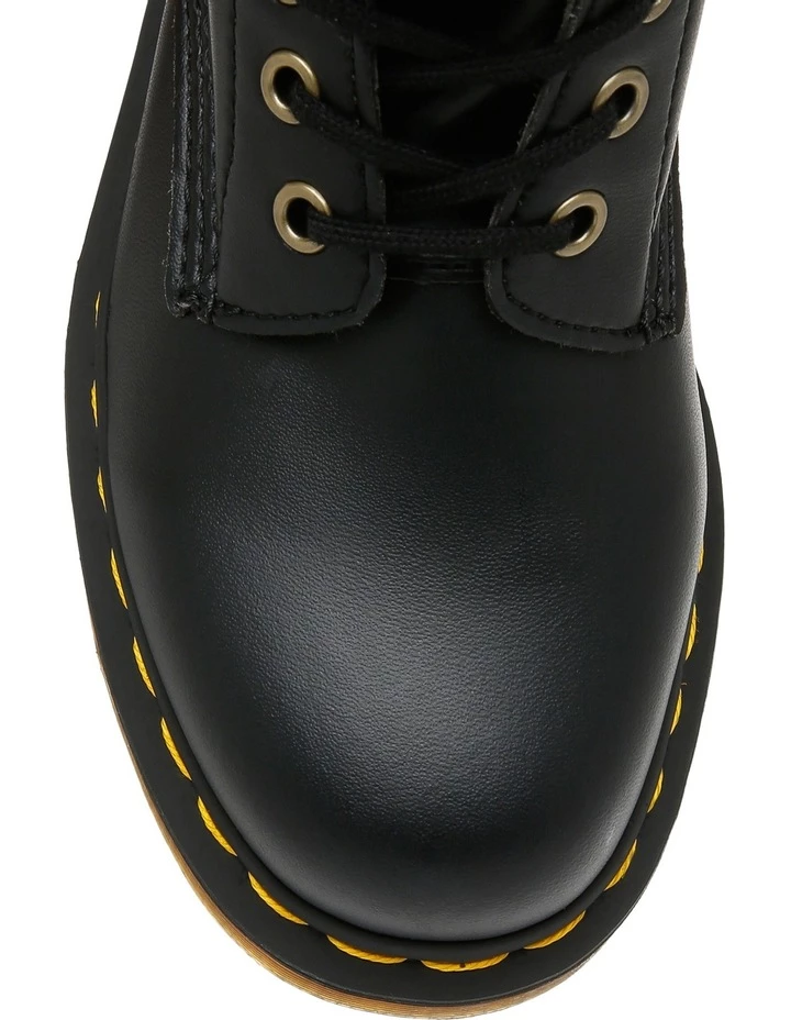 Dr Martens Vegan 1460 Black Combat Boot 3 Dr Martens Vegan 1460 Black Combat Boot - Image 3