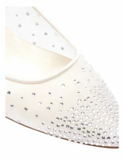 Alan Pinkus Spritz Ivory Satin Pump -Deals Shoes Store 567613990 7 720x928