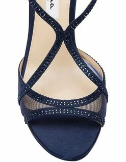 NINA Blossom Navy Satin Pump -Deals Shoes Store 570568330 4 1 720x928