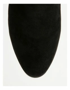 Miss Shop Holly Black Heeled Ankle Boot -Deals Shoes Store 579374740 6 720x928