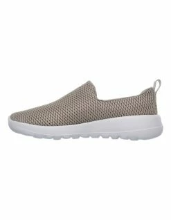 Skechers GOwalk Joy Taupe Slip on Sneaker -Deals Shoes Store 592961140 6 1 720x928