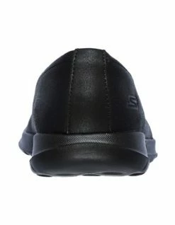 Skechers GOwalk Lite Black Leather Slip on Shoes -Deals Shoes Store 592961230 3 1 720x928
