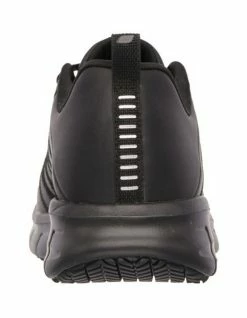 Skechers Work Relaxed Fit Sure Track Erath Black Leather Shoes -Deals Shoes Store 592962400 3 1 720x928