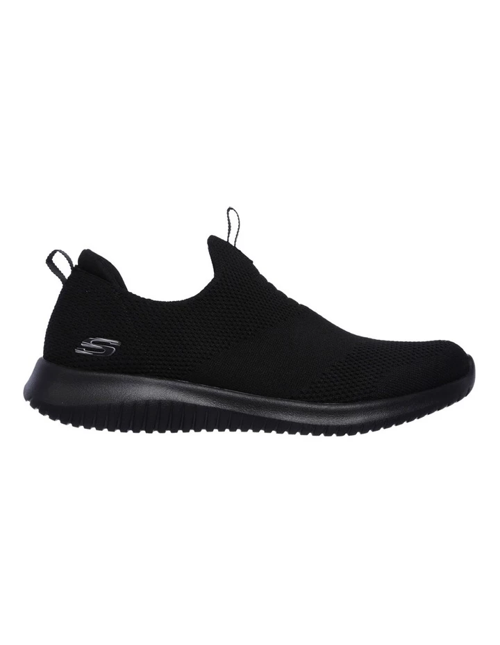 Skechers Ultra Flex First Take Black Slip on Sneaker 1 Skechers Ultra Flex First Take Black Slip on Sneaker