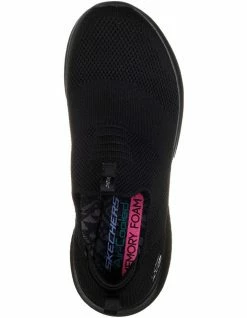 Skechers Ultra Flex First Take Black Slip on Sneaker 9 Skechers Ultra Flex First Take Black Slip on Sneaker -Deals Shoes Store 592962670 4 1 720x928