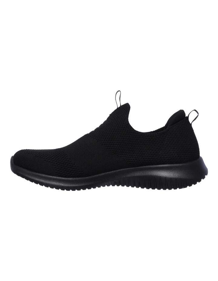 Skechers Ultra Flex First Take Black Slip on Sneaker 6 Skechers Ultra Flex First Take Black Slip on Sneaker - Image 6
