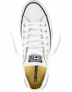 Converse Chuck Taylor All Star Lift White Canvas Low Top Sneaker -Deals Shoes Store 593110090 4 720x928