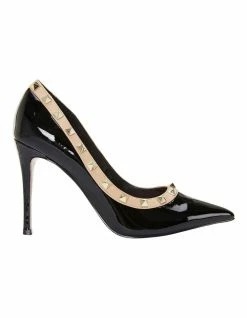 Pink Inc Sierra Black Patent/Nude Pump