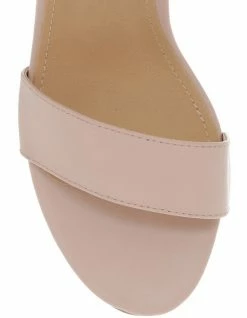 Miss Shop Beckham Blush Block Heel Sandal -Deals Shoes Store 622281880 3 1 720x928