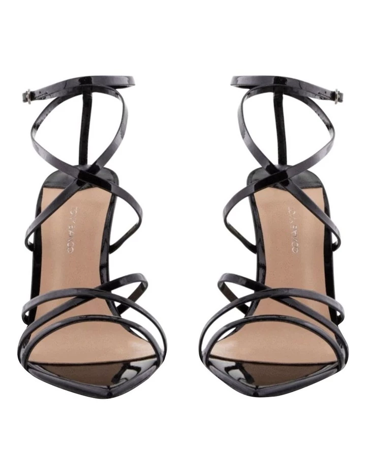 Tony Bianco Marcy Black Patent Heels 2 Tony Bianco Marcy Black Patent Heels - Image 2