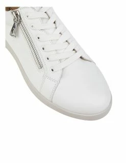 Hush Puppies Mimosa White Zip Up Sneaker -Deals Shoes Store 638518060 4 720x928 1