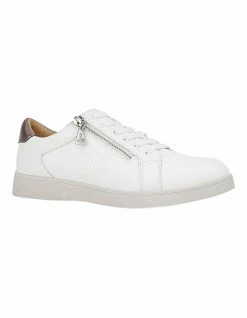Hush Puppies Mimosa White Zip Up Sneaker -Deals Shoes Store 638518060 5 720x928 1