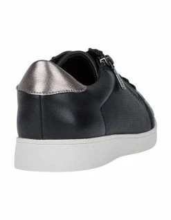 Hush Puppies Mimosa Black Zip Up Sneaker -Deals Shoes Store 638518150 2 720x928 1