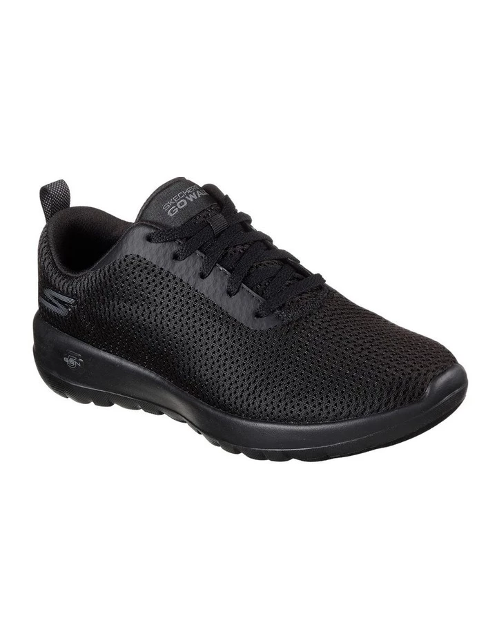 Skechers GOwalk Joy - Paradise Black Lace-Up Sneaker 2 Skechers GOwalk Joy - Paradise Black Lace-Up Sneaker - Image 2