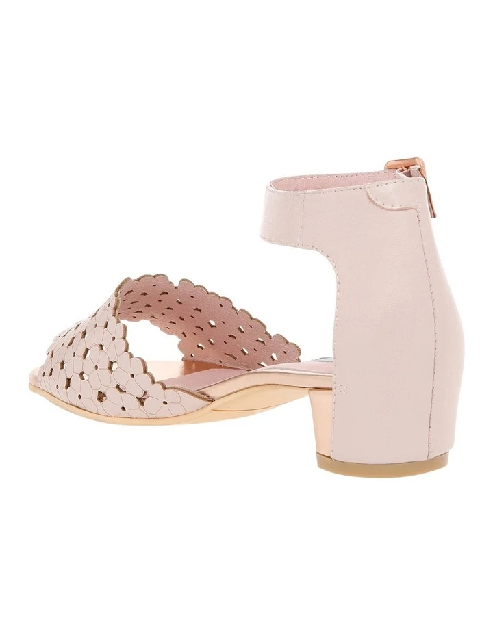 Zazou Andy Nude Leather Sandal 2 Zazou Andy Nude Leather Sandal - Image 2