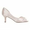 NINA Contesa Champagne Satin Pump