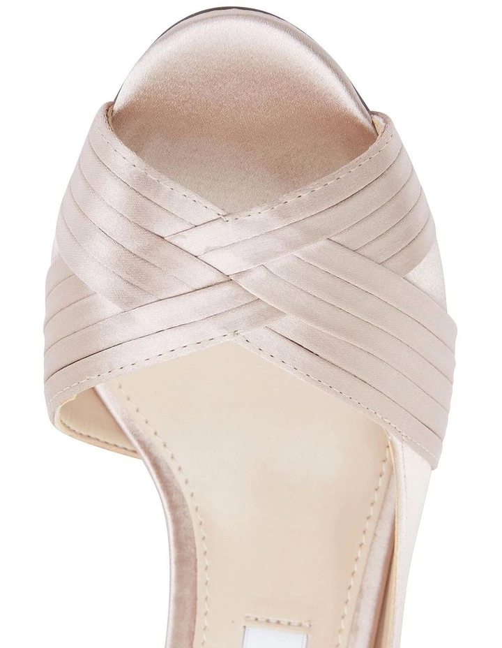 NINA Contesa Champagne Satin Pump 7 NINA Contesa Champagne Satin Pump - Image 7