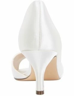 NINA Contesa Ivory Satin Pump -Deals Shoes Store 641063350 4 720x928