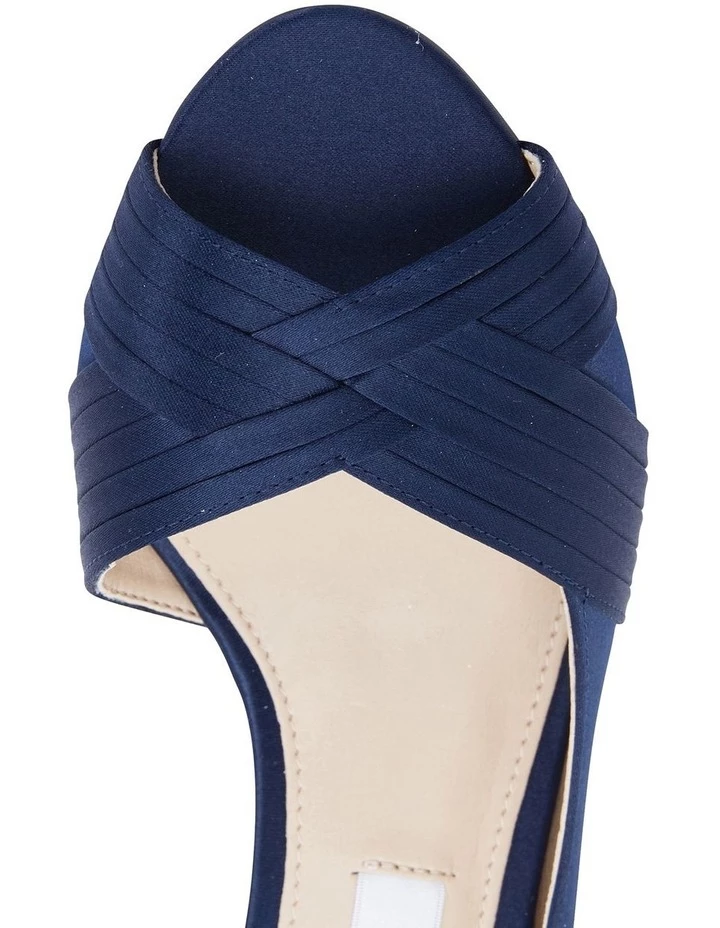 NINA Contesa New Navy Satin Pump 7 NINA Contesa New Navy Satin Pump - Image 7