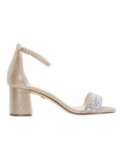 NINA Elenora Taupe Ref Suedette Sandal