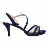 Alan Pinkus Nina NAZIMA Navy Georgette Sandal