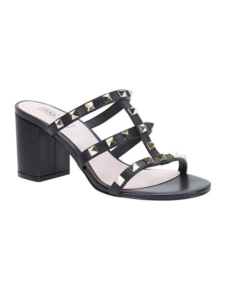 Pink Inc Portugal Black Kid Sandal 2 Pink Inc Portugal Black Kid Sandal - Image 2