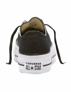 Converse Chuck Taylor All Star Lift Black Canvas Low Top Sneaker -Deals Shoes Store 648434260 4 720x928