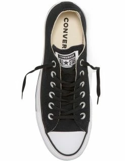 Converse Chuck Taylor All Star Lift Black Canvas Low Top Sneaker -Deals Shoes Store 648434260 5 720x928