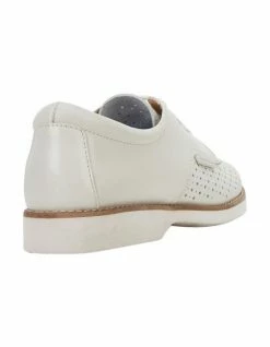 Hush Puppies Danae Ecru Leather Loafer -Deals Shoes Store 651169630 2 720x928