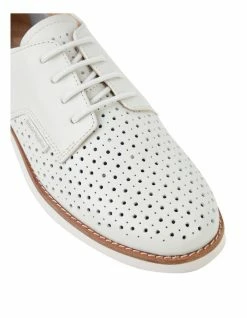 Hush Puppies Danae Ecru Leather Loafer -Deals Shoes Store 651169630 5 1 720x928