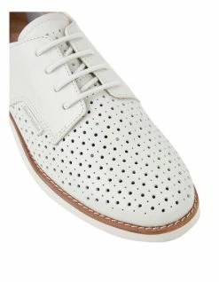 Hush Puppies Danae Ecru Leather Loafer -Deals Shoes Store 651169630 5 720x928