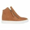 Zazou Cane Tan Leather Sneaker