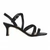 NINA Genaya Noir Satin Sandal