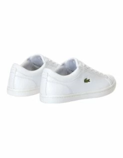 Lacoste Straightset BL I White Leather Sneaker -Deals Shoes Store 673611130 3 720x928